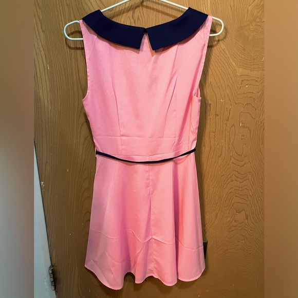 Pink and navy brunch dress, women’s medium, NWT - Picture 2 of 4